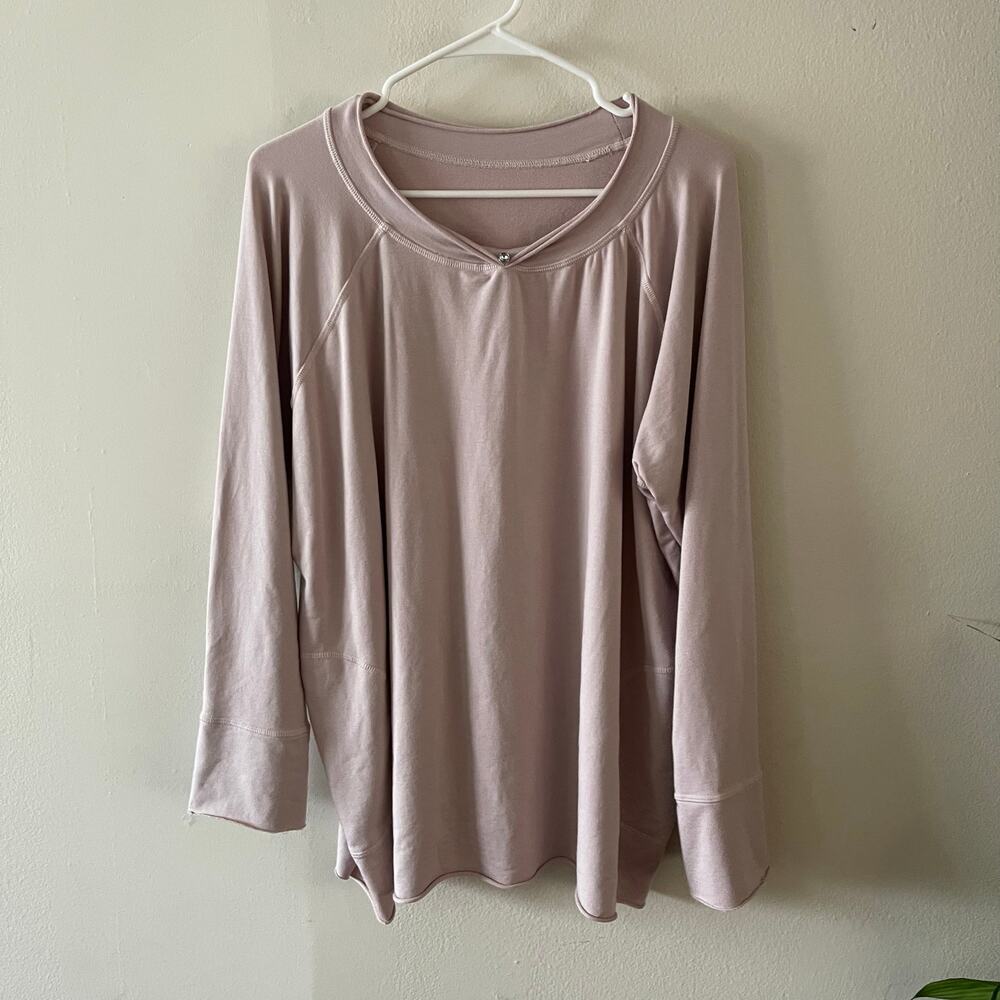 Urban Muu Muu Tunic Top XL 1X Cotton French Terry Lounge Oprahs Favorite Comfort